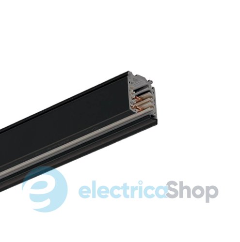 Трековый шинопровод Viokef Trackline Track Rail Black 3-Circuits 1м 02/0001-1