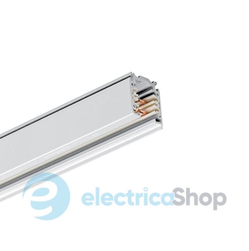 Трековий шинопровід Viokef Trackline Track Rail White 3-Circuits 3м 02/0006-3