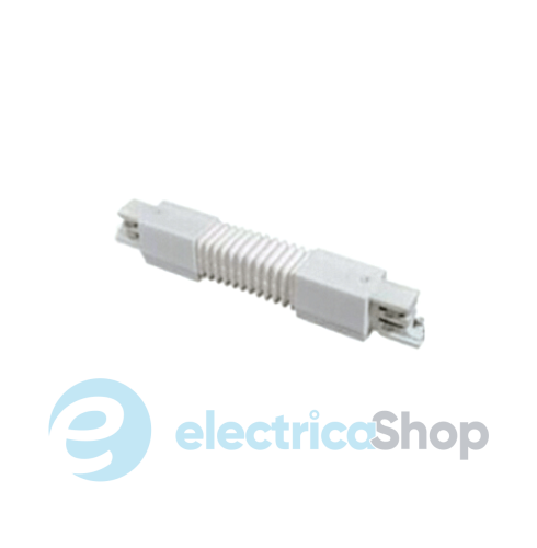 Конектор гнучкий Viokef Trackline Electrical Connector Flexible White 02/0013