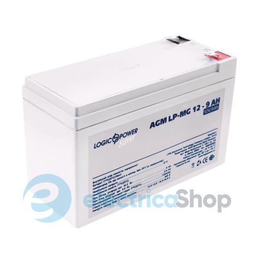 Акумулятор мультигелевий LP-MG 12V - 9 Ah Silver