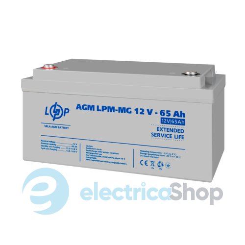 Акумулятор мультигелевий LPM-MG 12V - 65 Ah