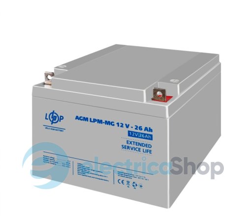 Акумулятор мультигелевий LPM-MG 12V - 26 Ah