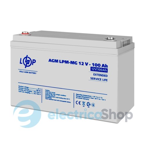 Акумулятор мультигелевий LPM-MG 12V - 100 Ah