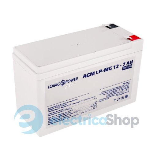 Акумулятор мультигелевий LP-MG 12V - 7 Ah Silver