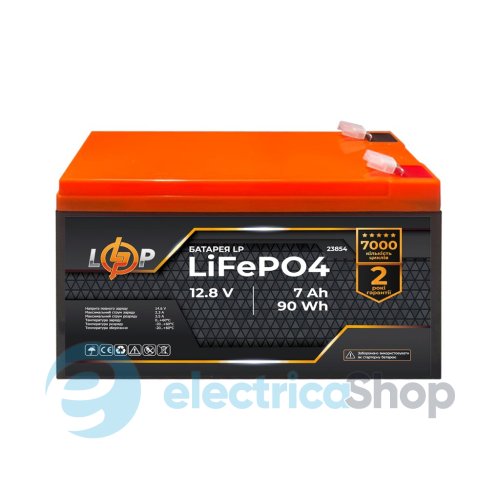 Аккумулятор LP LiFePO4 12,8V - 7Ah (90Wh)