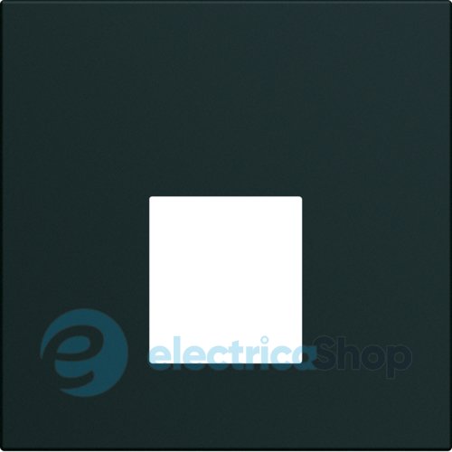 Накладка для розетки HDMI Lumina/Gallery, Hager WXD202C, черная