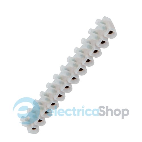 Клемна колодка ділима, 12 груп x 4mm2  e.tc.stand.12.4, 400V/3А, біла