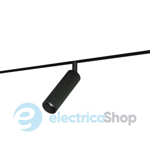 Магнитный трековый светильник Lumineka TUBE 25mm 5W 375Lm 3000K MONO-TB-25-3K-BK