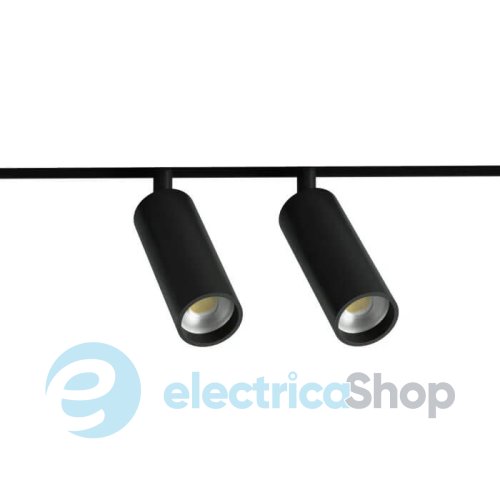 Магнитный трековый светильник Lumineka TUBE 34mm 16W 1280Lm 4000K MONO-DTB-34-4K-BK