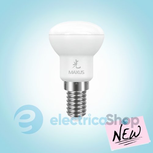 Лампа cвітлодіодна MAXUS LED R39 3.5W 3000K 220V E14 AP (1-LED-453)