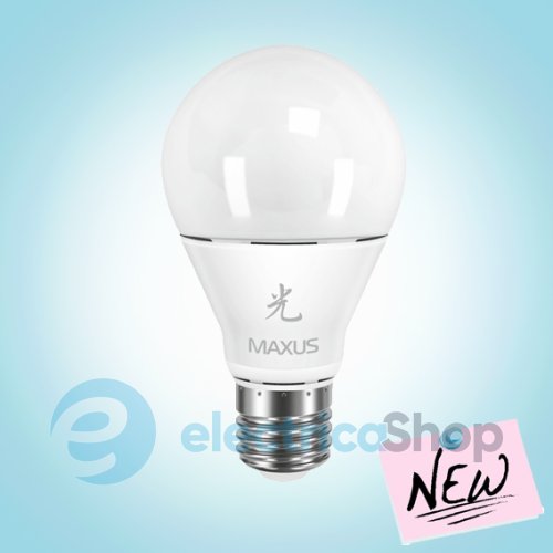 Лампа cвітлодіодна MAXUS LED A65 10W 3000K 220V E27 AP (1-LED-463)