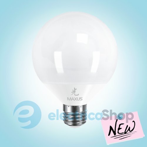 Лампа светодиодная MAXUS LED G95 12W 4100K 220V E27 AP (1-LED-442)