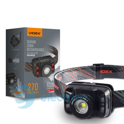 Налобний світлодіодний ліхтарик VIDEX VLF-H045Z 270Lm 5000K