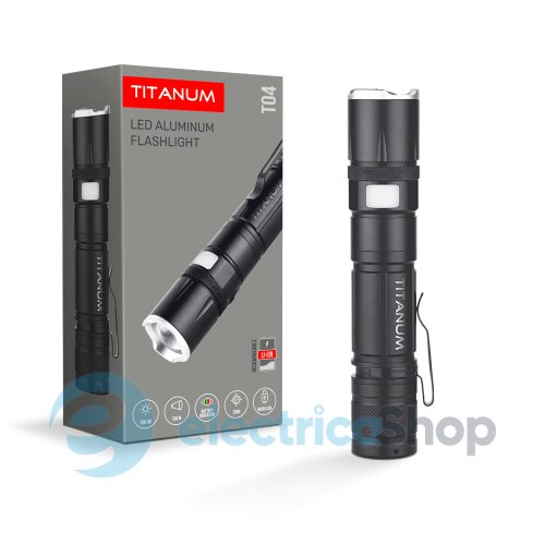 Портативний світлодіодний ліхтарик TITANUM TLF-T04 300Lm 6500K (27319)