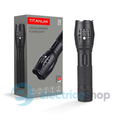 Портативний світлодіодний ліхтарик TITANUM TLF-T05 300Lm 6500K (27320)