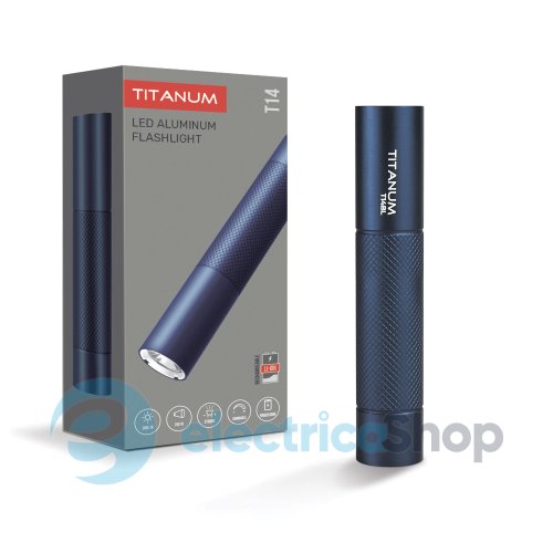 Портативный светодиодный фонарик TITANUM TLF-T14BL 300Lm 5000K Blue