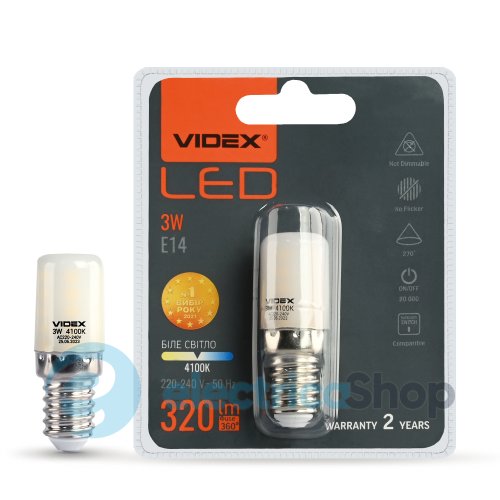 Светодиодная лампа VIDEX ST25e 3W E14 4100K (24631)