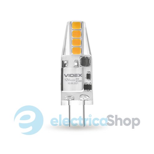 Світлодіодна лампа VIDEX G4e 12V 2W G4 4100K