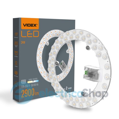 LED модуль для світильників 24W 4000K VIDEX VL-MLC-244 (28187)