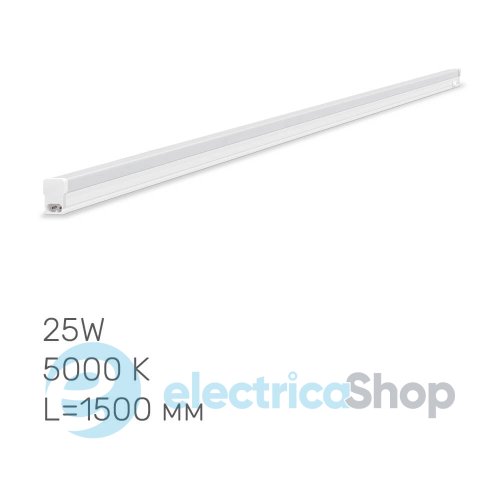 LED свiтильник лiнiйний TITANUM TL-T5-25155 25W 1,5М 5000K (26380)
