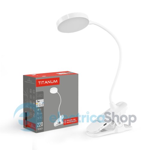 Настольная лампа TITANUM TLTF-013W 7W 3000-6000K LED с акккумулятором