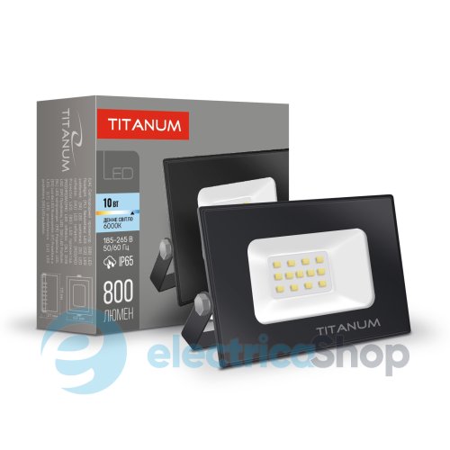 LED прожектор TITANUM TLF106 10W 6000K