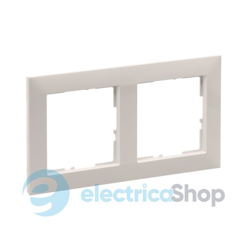 Рамка установочная 2-я Legrand Suno 721532 песочный