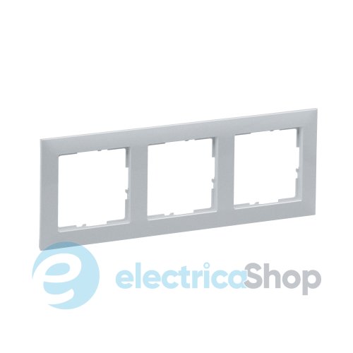Рамка установочная 3-я Legrand Suno 721513 алюминий