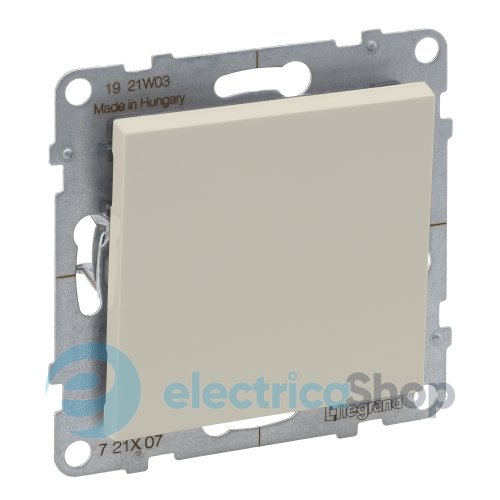 Переключатель крест 1-кл (винт. клеммы) 10А/250V для серии SUNO Legrand 721207 слоновая кость