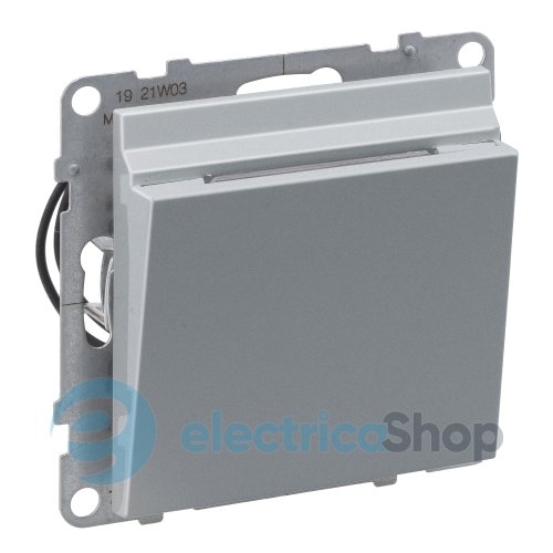 Выключатель карточный для гостиниц 6А/250V для серии SUNO Legrand 721375 алюминий.