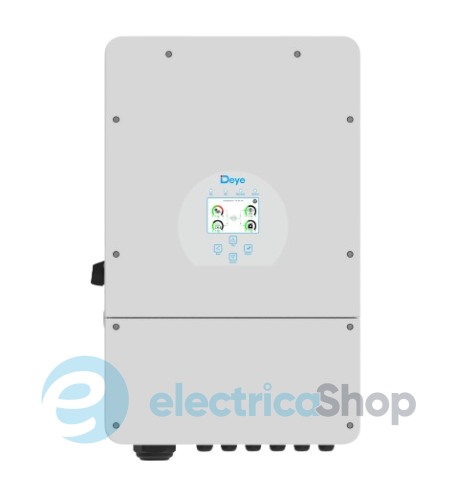 Гібридний інвертор SUN-10K-SG02LP1-EU-AM3 Deye WiFi (10 kW, 1 фаза, 2 MPPT, LV)