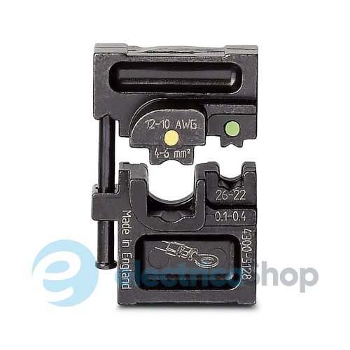 Матрица 0,1 - 0,4 мм² и 4 - 6 мм² для инструмента Crimpfox-M CRIMPFOX-M RCI 6/DIE Phoenix Contact