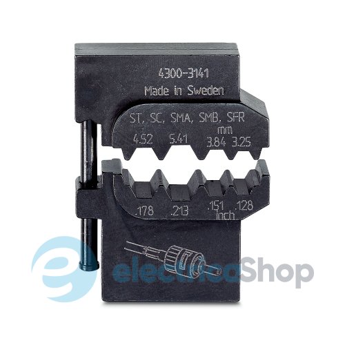 Матрица ST/ SC/ SMA/ SMB/ SFR для инструмента Crimpfox-M CRIMPFOX-M FO/DIE Phoenix Contact