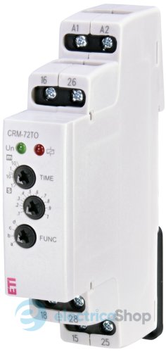 Багатофункціональне реле часу CRM-72TO UNI 12-240V AC/DC (1x8A/AC1) ETI 2470096