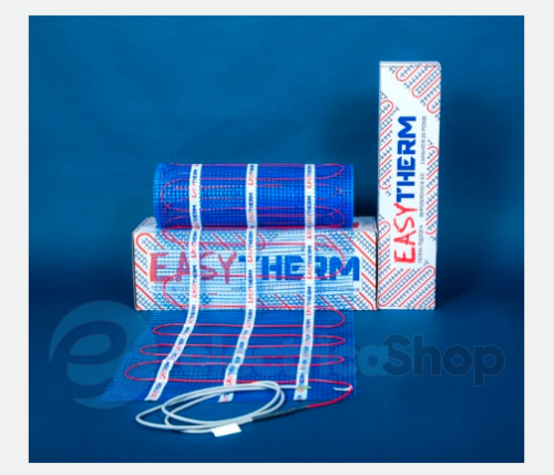 Нагревательный мат двухжильный EasyTherm 1.5м.кв 300Вт/230V EM1.50