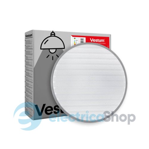 Потолочный светильник Vestum GRILL Звездное небо Серебро 30W 4000K VS-90039