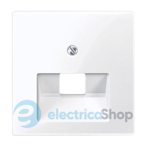 Панель розетки TF/PC 1-й Merten SM 296225 активный белый