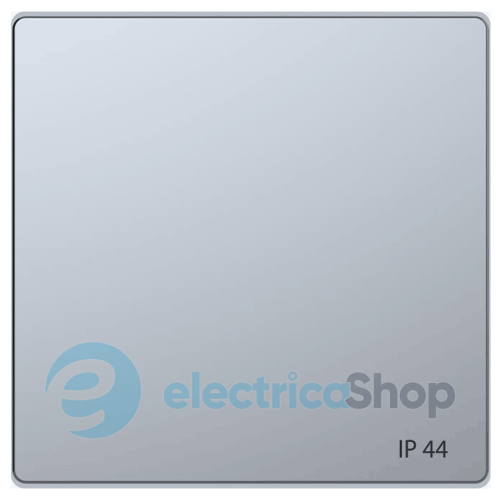 Клавиша 1-а IP 44 D-Life Merten «Нержавеющая сталь» MEG3304-6036