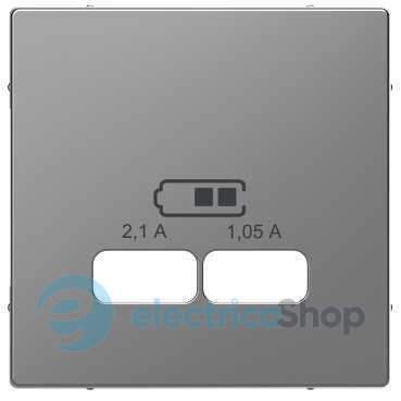 Центральная панель D-Life для USB «Нержавеющая сталь»