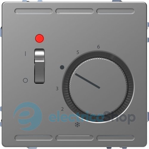Терморегулятор с выкл. D-Life MEG5760-6036 «Нержавеющая сталь»