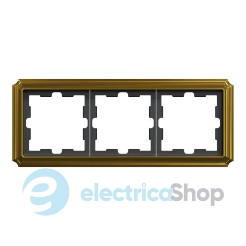 Рамка 3 постова D-Antique MEG4030-4741 золото 24к