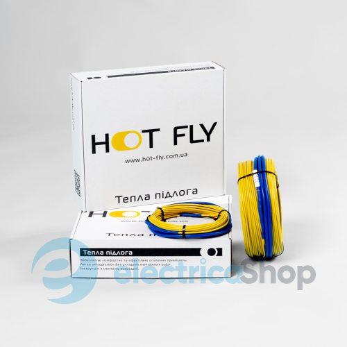 Нагревательный кабель двухжильный HOT FLY 85 метрів 1530 Вт