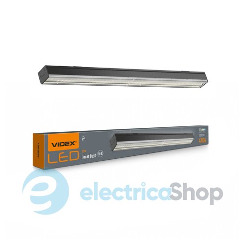 LED світильник VIDEX BN03 30W  0.6М 5000K 220V Black VL-BN03-30065B