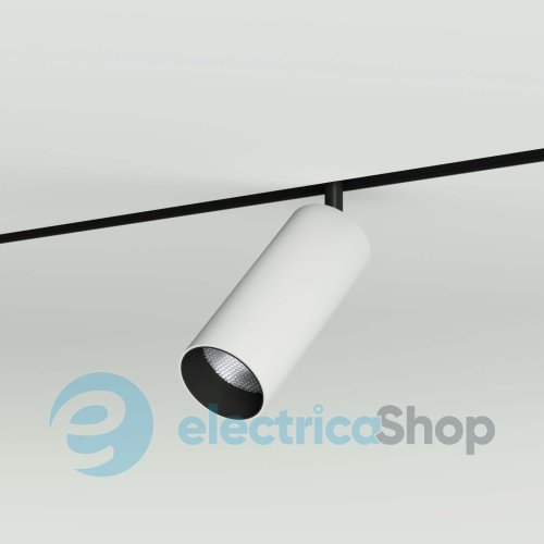 Магнитный трековый светильник Lumineka TUBE 40mm 12W 900Lm 3000K MONO-TB-40-3K-WH