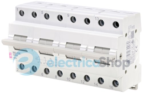 Переключатель нагрузки ETI SSQ 4100 "1-0-2", 4p 100A 2421448