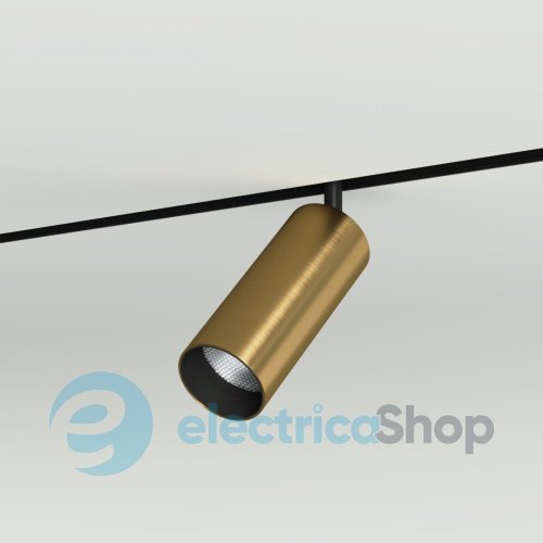 Магнитный трековый светильник Lumineka TUBE 40mm 12W 900Lm 3000K MONO-TB-40-3K-GD