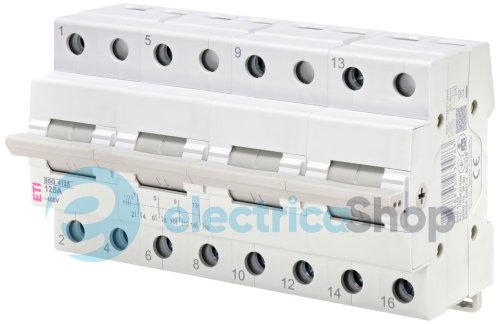 Переключатель нагрузки ETI SSQ 4125 "1-0-2", 4p 125A 2421449