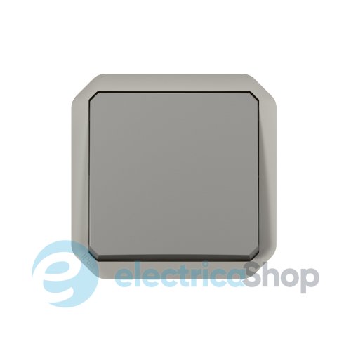 Переключатель 1-кл. 10А/250В мех-м. Legrand Plexo New 069511L серый цвет