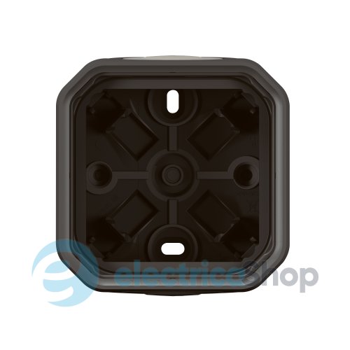 Коробка накл. 1-пост. Legrand Plexo New 069601L цвет антрацит