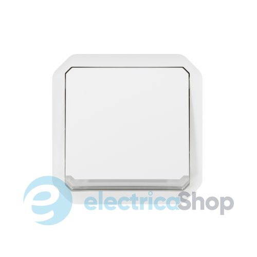 Переключатель с подсв. 1-кл. 10А/250В мех-м. Legrand Plexo New 069613L цвет белый